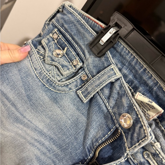 True Religion Light Blue Boot Cut Jeans - Picture 4 of 7